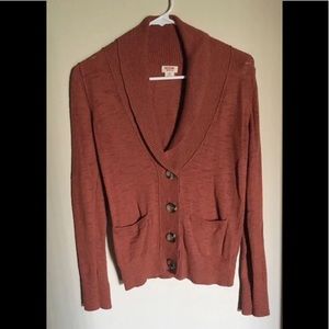 ❌SOLD❌Fall/burnt orange cardigan